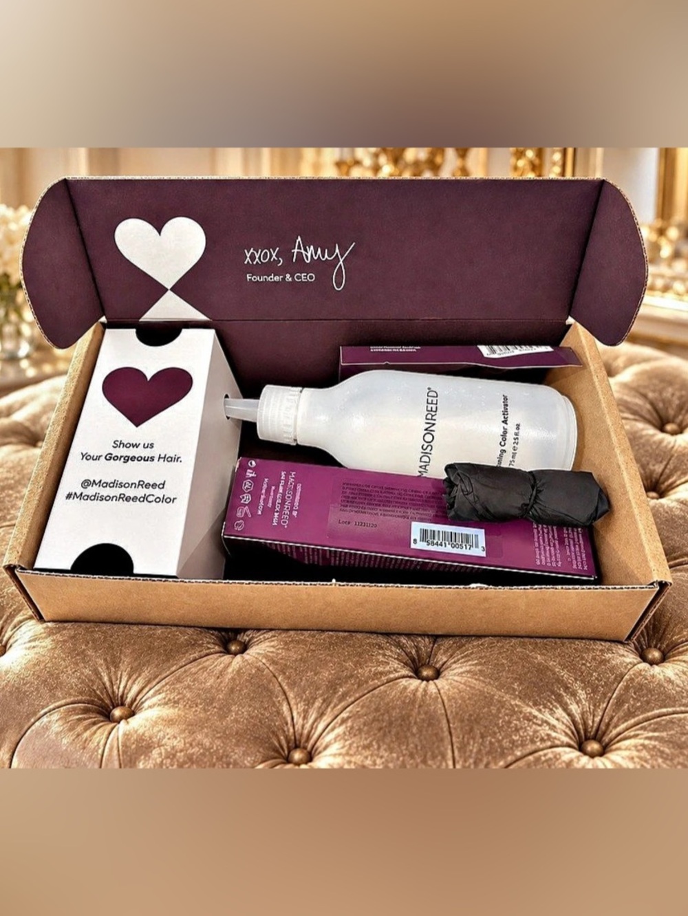 2 Madison Reed Radiant Hair Color Kits Sicily Blonde 8NGV Hair Color Kit Blond
